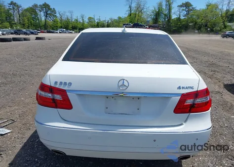 2013 Mercedes-Benz E 350 4Matic из США, поврежденный, VIN WDDHF8JB9DA770848